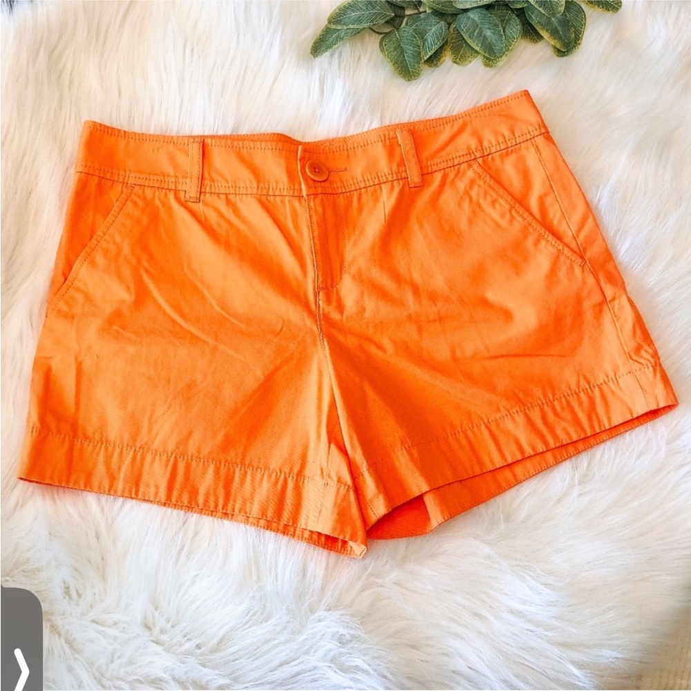 Lilly Pulitzer Orange Shorts Size 8